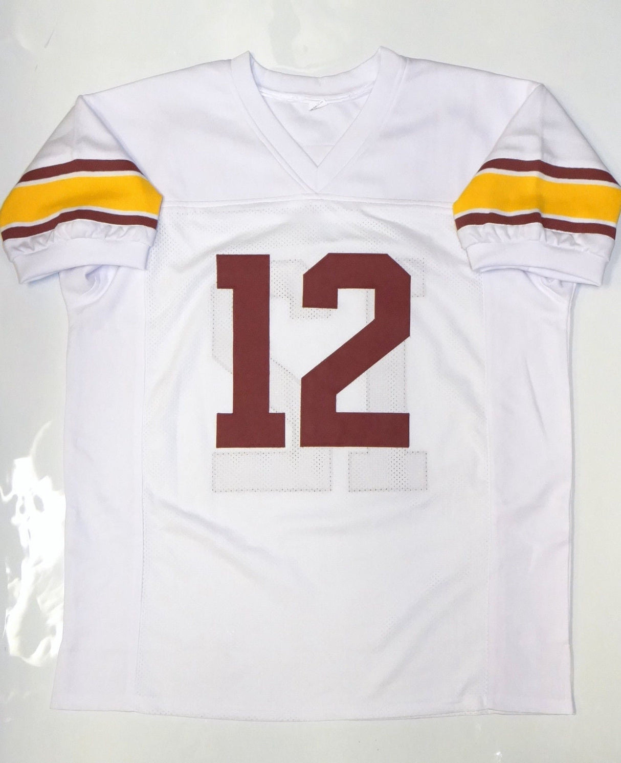 Charles White Heisman Autographed White W/ Maroon College Style Jersey- JSA Auth