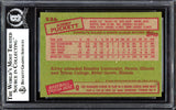 Kirby Puckett Autographed 1985 Topps Rookie Card #536 Minnesota Twins Beckett BAS #13446451