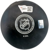 Jamie Oleksiak Autographed Official Seattle Kraken Logo Hockey Puck "Release the Kraken" Fanatics Holo Stock #200859