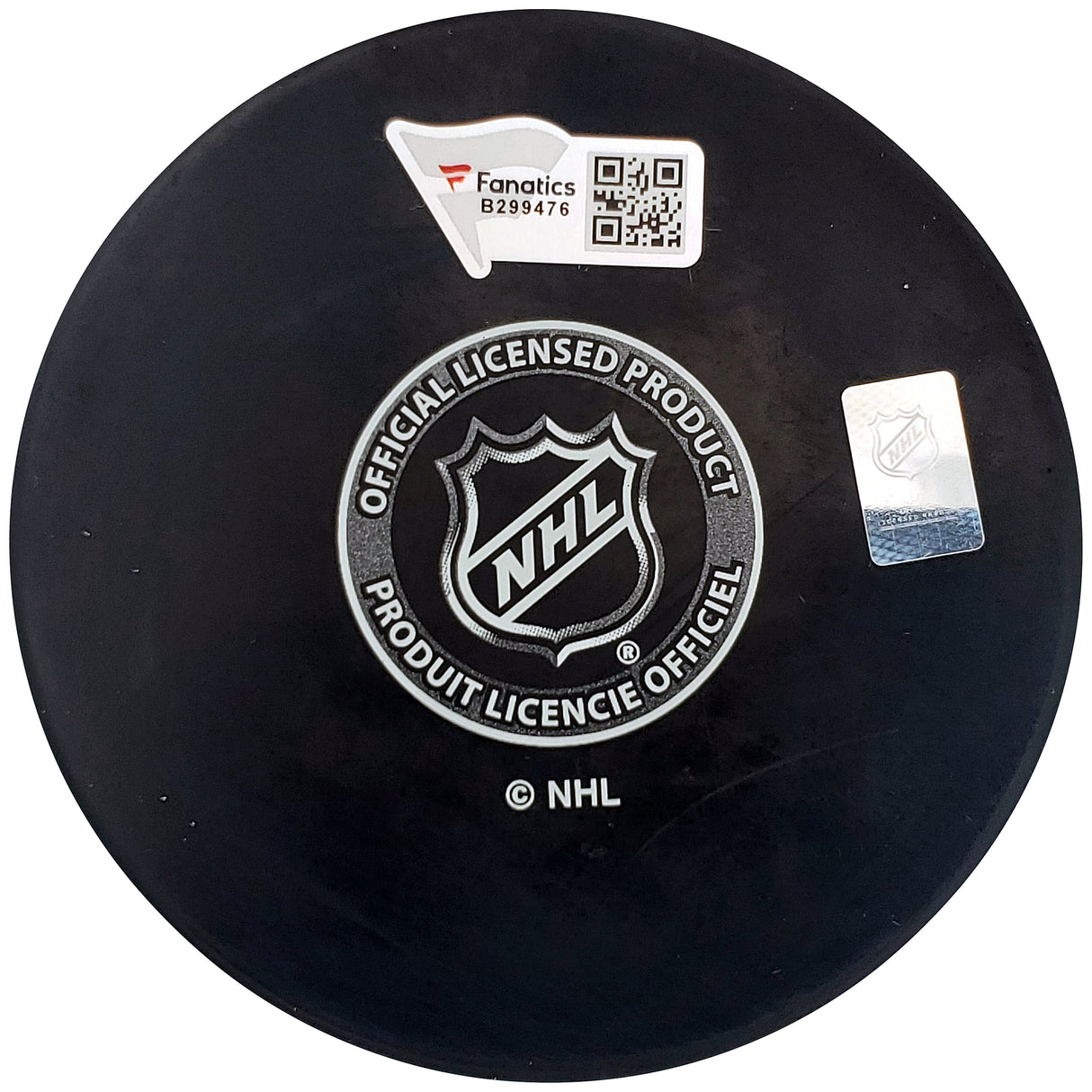 Ryan Donato Autographed Official Seattle Kraken Logo Hockey Puck "First Kraken Goal 10/12/21" Fanatics Holo Stock #200864
