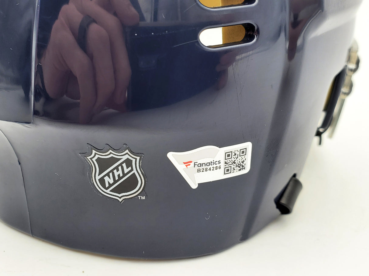 Ryan Donato Autographed Seattle Kraken Blue Mini Helmet Fanatics Holo Stock #200878
