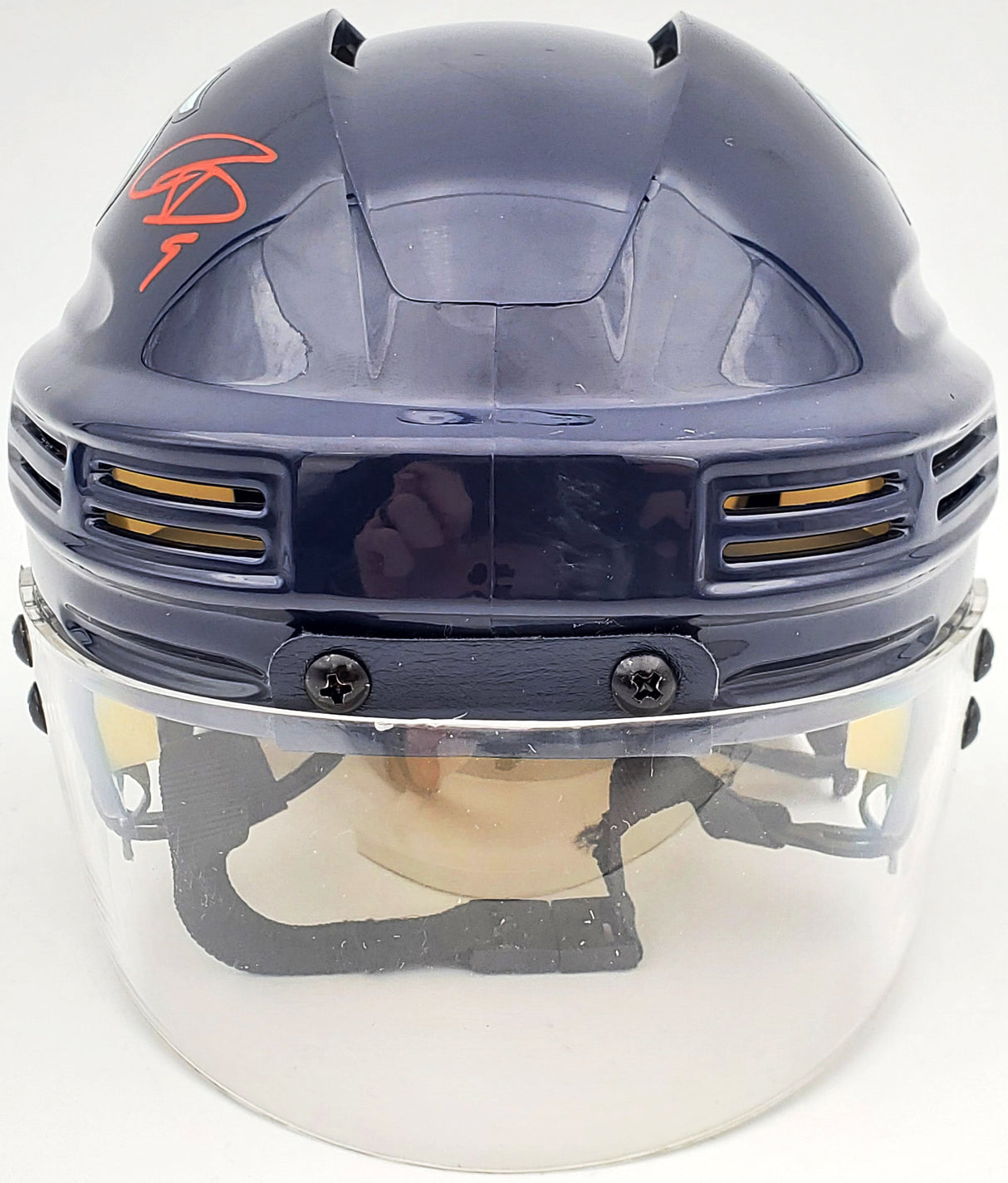 Ryan Donato Autographed Seattle Kraken Blue Mini Helmet Fanatics Holo Stock #200878