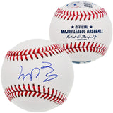Manny Ramirez Autographed Official MLB Baseball Boston Red Sox Beckett BAS QR Stock #200881