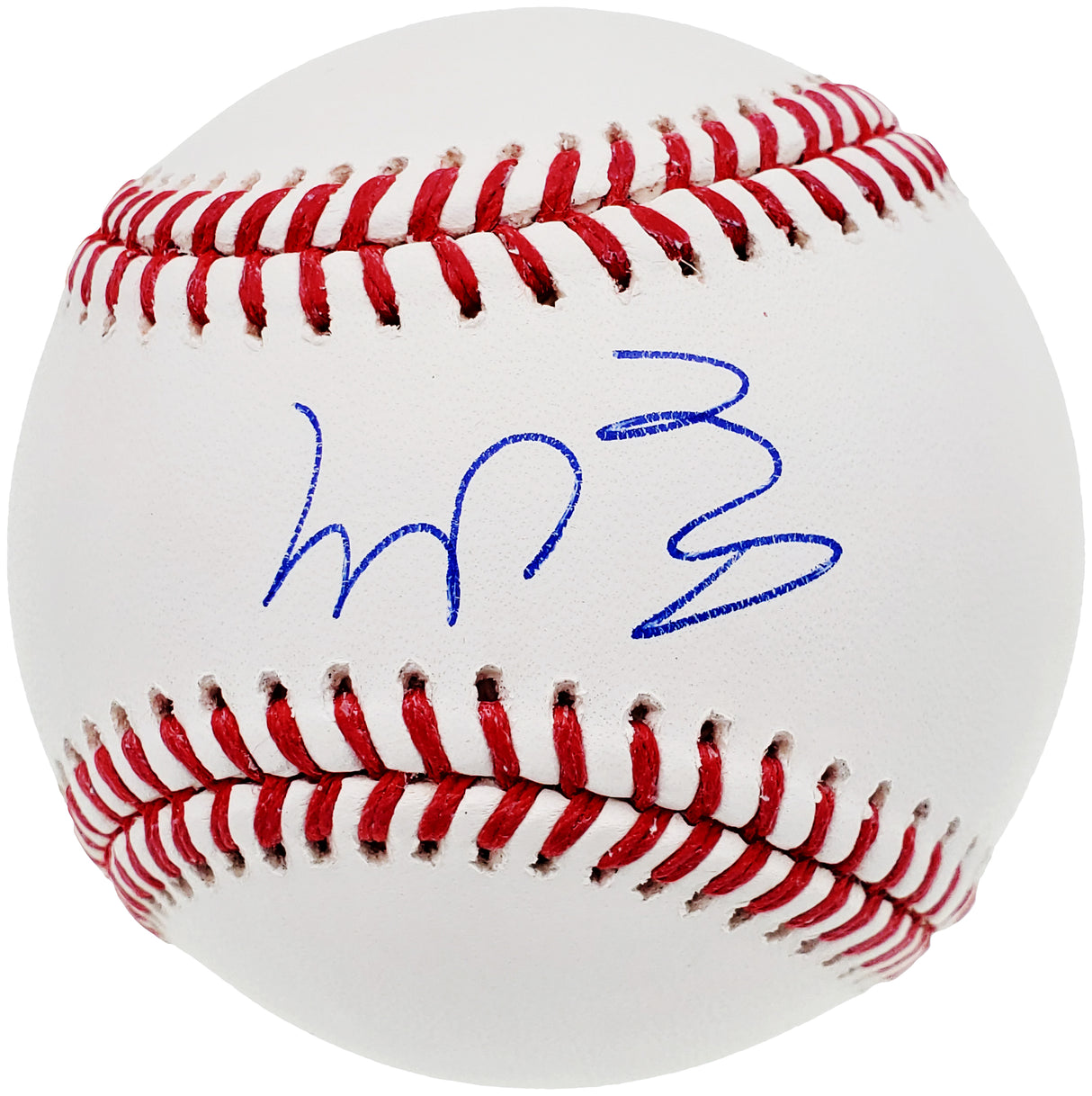 Manny Ramirez Autographed Official MLB Baseball Boston Red Sox Beckett BAS QR Stock #200881
