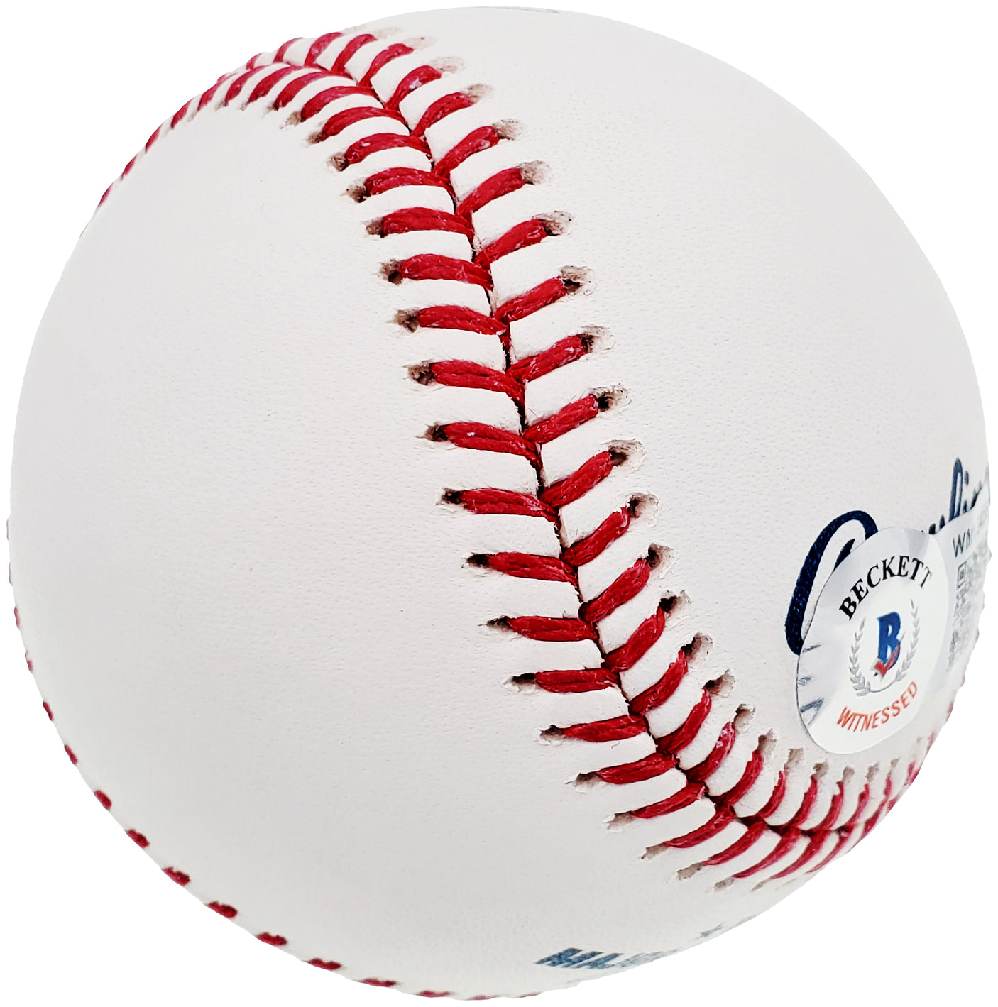Manny Ramirez Autographed Official MLB Baseball Boston Red Sox Beckett BAS QR Stock #200881