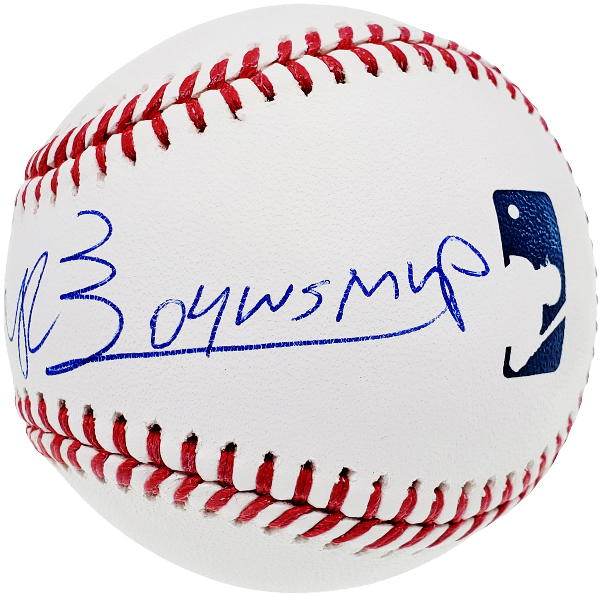 Manny Ramirez Autographed Official MLB Baseball Boston Red Sox "04 WS MVP" Beckett BAS QR Stock #200883