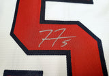 Atlanta Braves Freddie Freeman Autographed White Nike Jersey World Series Patch Size L Beckett BAS QR Stock #200885