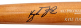 Kyle Tucker Autographed Brown Old Hickory Game Model Bat Houston Astros Beckett BAS Stock #200453