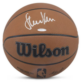 Steve Kerr Autographed Golden State Warriors Official Game Wilson Basketball UDA