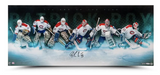Patrick Roy Autographed "Art of the Save" 36 x 15 Photograph UDA LE 100