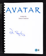 Zoe Saldana Avatar Authentic Signed Movie Script Autographed BAS #BX96082