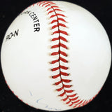Bill Rigney Autographed Official NL Baseball New York Giants PSA/DNA #E49977