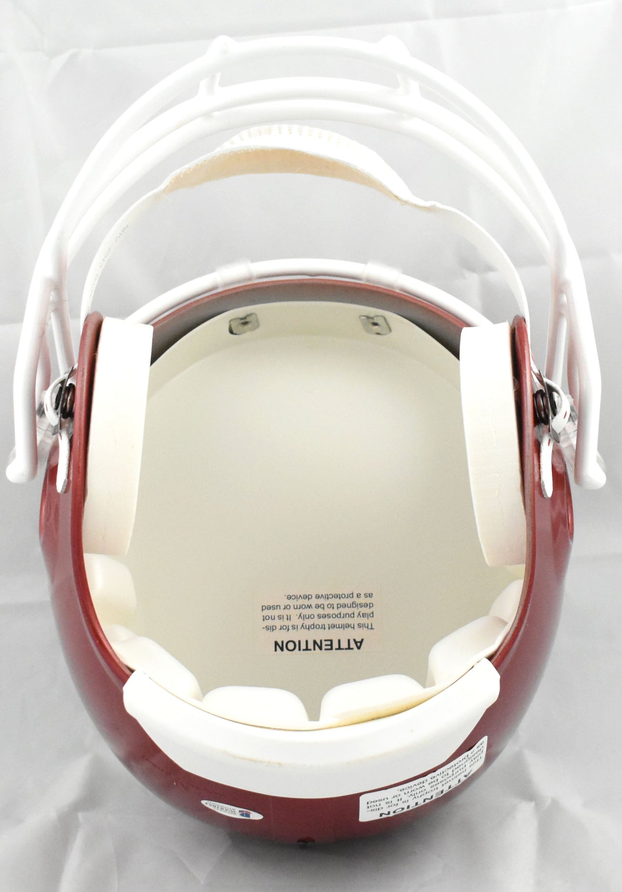 Sam Bradford Autographed Oklahoma Sooners F/S Speed Helmet - Beckett W