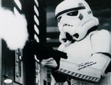 Joe Gibson Autographed 11x14 Firing Gun Photo w/ Stormtrooper - JSA Auth *Black