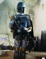 Jeremy Bulloch Signed Boba Fett 16x20 In Cantina Photo - JSA Auth *Blue