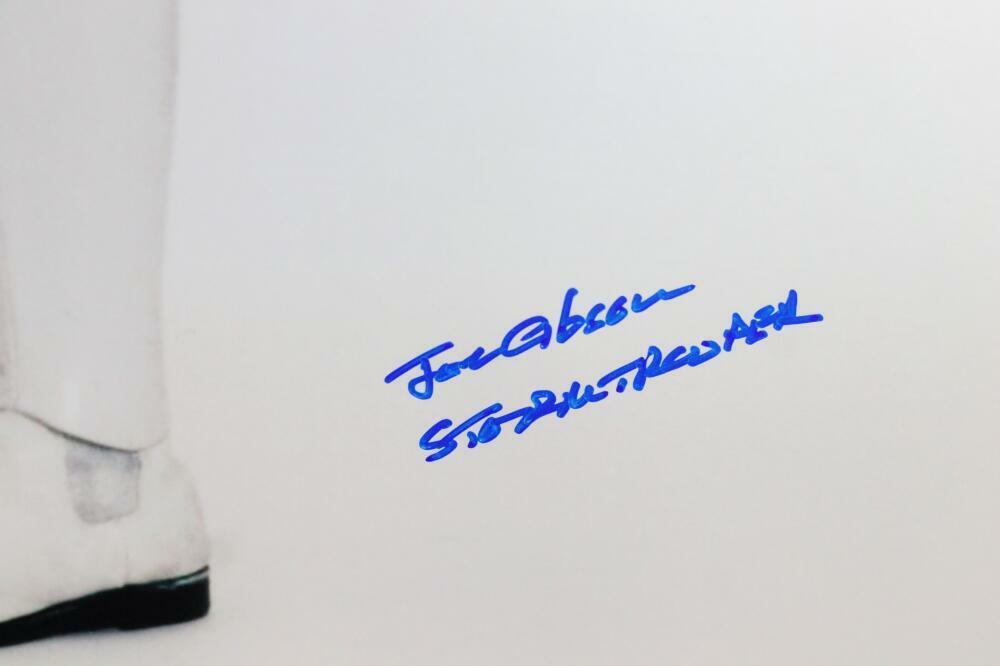 Joe Gibson Signed Sideways Full Body 16x20 Photo w/Stormtrooper - JSA Auth *Blue