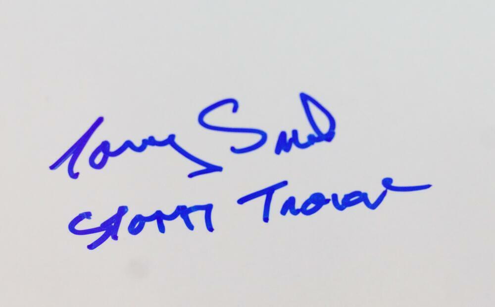 Tony Smart Signed Sideways Full Body 16x20 Photo w/Stormtrooper - JSA Auth *Blue