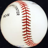Joe Astroth Autographed Official AL Baseball Philadelphia A's JSA #C23080