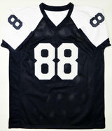 Michael Irvin Autographed White & Blue Pro Style Jersey - Beckett W *Black *R8