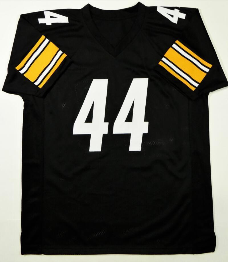 Derek Watt Autographed Black Pro Style Jersey - JSA W Auth *R4