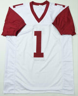 Kyler Murray Autographed White College Style Jersey w/ HT - Beckett W Auth *1