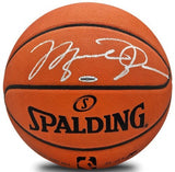 Michael Jordan Signed Authentic Spalding Basketball UDA