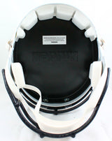 Dick Butkus Signed Chicago Bears F/S Flat White Speed Helmet w/ HOF - JSA W Auth