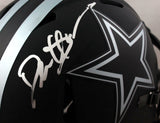 Deion Sanders Signed Cowboys F/S Eclipse Authentic Helmet-Beckett W Auth *Silver