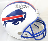 O.J. Simpson Autographed Buffalo Bills F/S Helmet w/HOF - JSA W