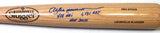 Andre Dawson Signed Blonde Louisville Slugger Baseball Bat w/ 3 Insc- JSA W Auth