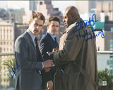 Kevin Alejandro & Chi McBride Golden Boy Signed 11x14 Photo BAS #BB22947