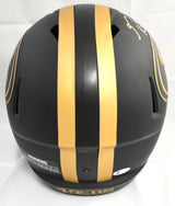 George Kittle Autographed San Francisco 49ers F/S Eclipse Speed Helmet Beckett W
