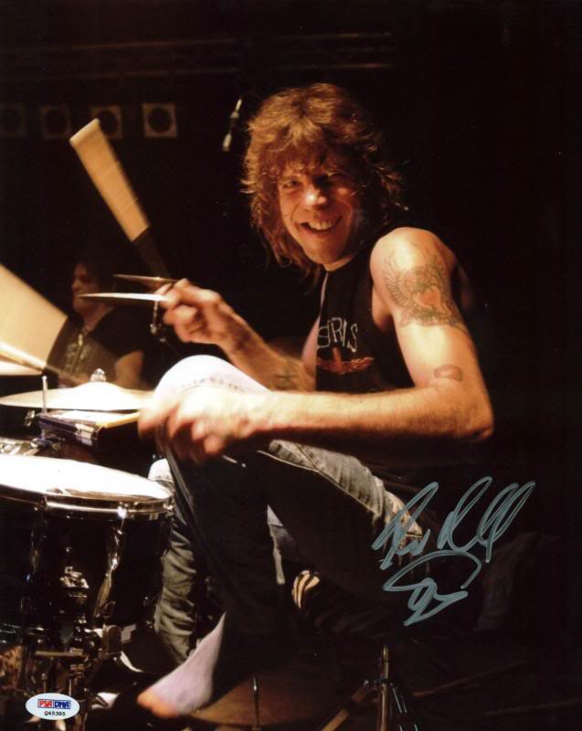 Steven Adler Guns N' Roses Signed Authentic 11X14 Photo PSA/DNA #Q45385