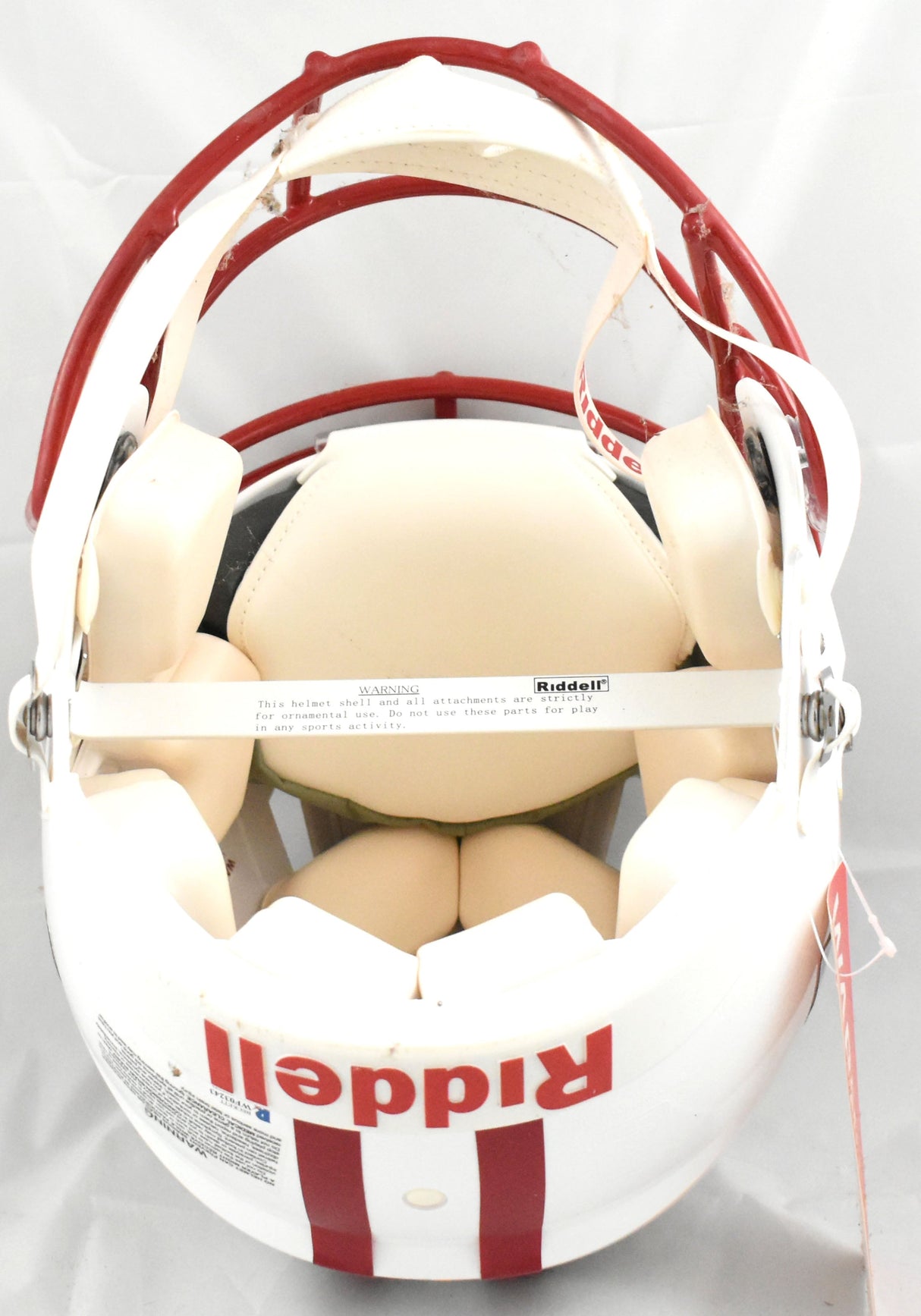 T.J. Watt Autographed Wisconsin F/S Speed Authentic Helmet - Beckett W