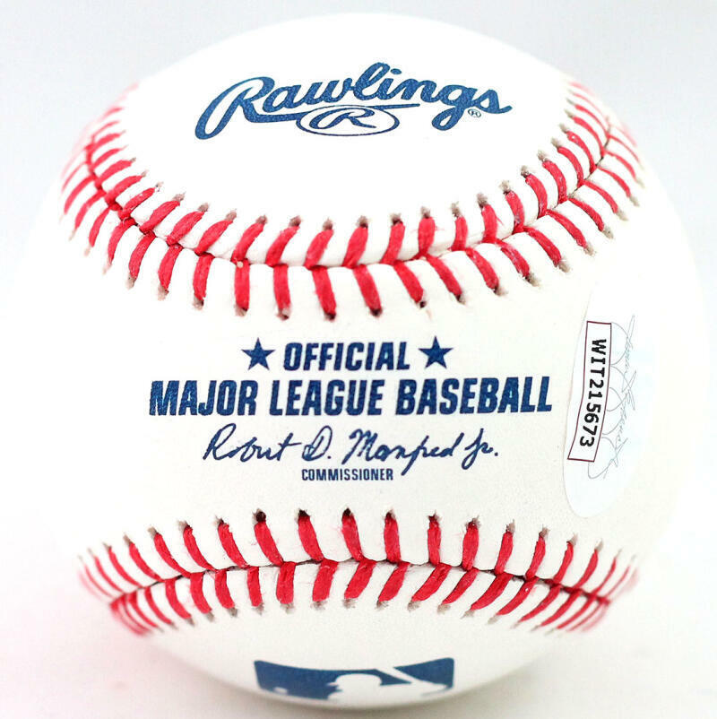 Don Mattingly Autographed Rawlings OML Baseball w/ Hitman- JSA W *Blue