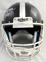 Thurman Thomas Autographed Oklahoma State F/S Schutt Helmet - JSA W