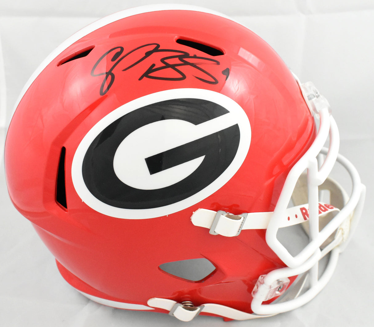 Champ Bailey Autographed Georgia Bulldogs F/S Speed Helmet - Beckett W