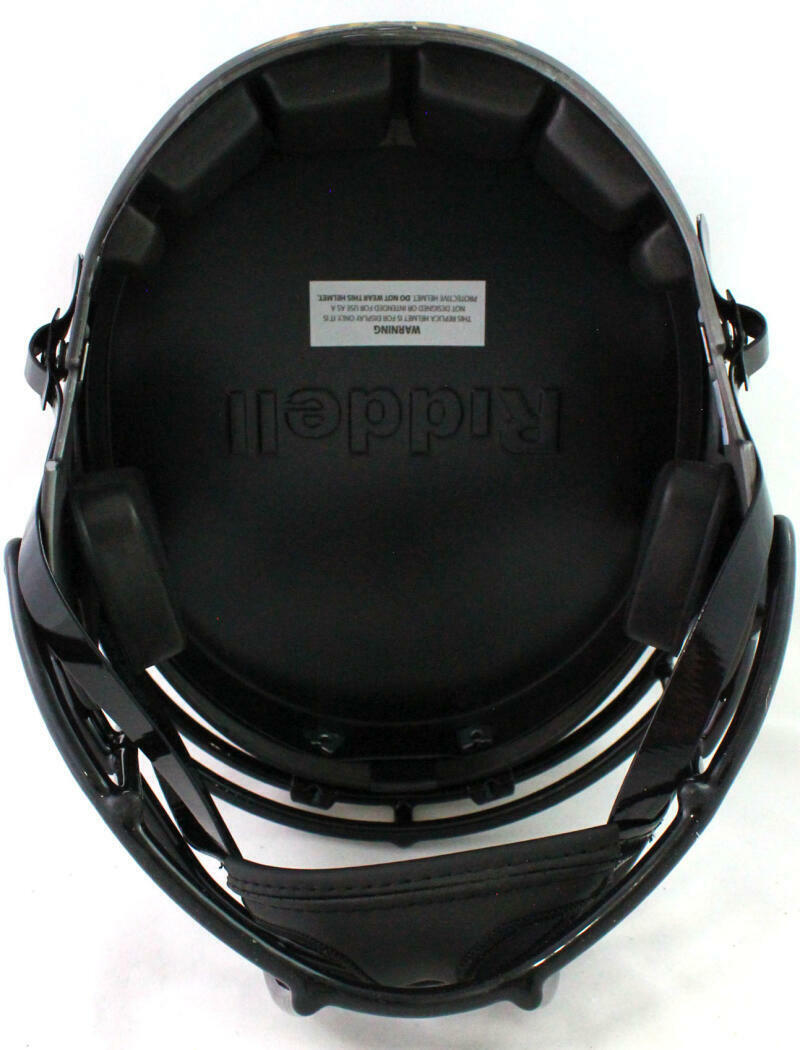 Deion Sanders Signed San Francisco 49ers F/S Eclipse Helmet- Beckett W *Gold