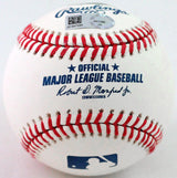 Steve Pearce Autographed Rawlings OML Baseball- Fanatics Authenticated