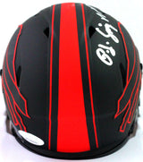 OJ Simpson Autographed Buffalo Bills Eclipse Mini Helmet- JSA W Auth *Silver