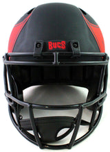 Devin White Signed Tampa Bay Bucs F/S Eclipse Speed Helmet- Beckett W *Silver