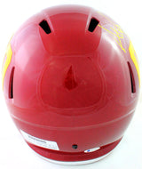 Alex Smith Autographed Washington Team 2020 Speed F/S Helmet- Beckett W *Yellow