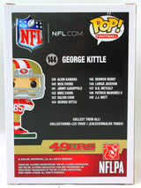 George Kittle Signed San Francisco 49ers Funko Pop Figurine- Beckett W Holo *Red