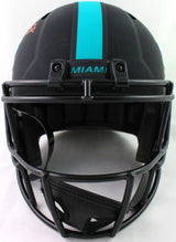 Mike Gesicki Autographed Miami Dolphins Eclipse Speed FS Helmet-Beckett W*Orange