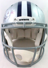 Dak Prescott Autographed Dallas Cowboys F/S Speed Authentic Helmet- Beckett W