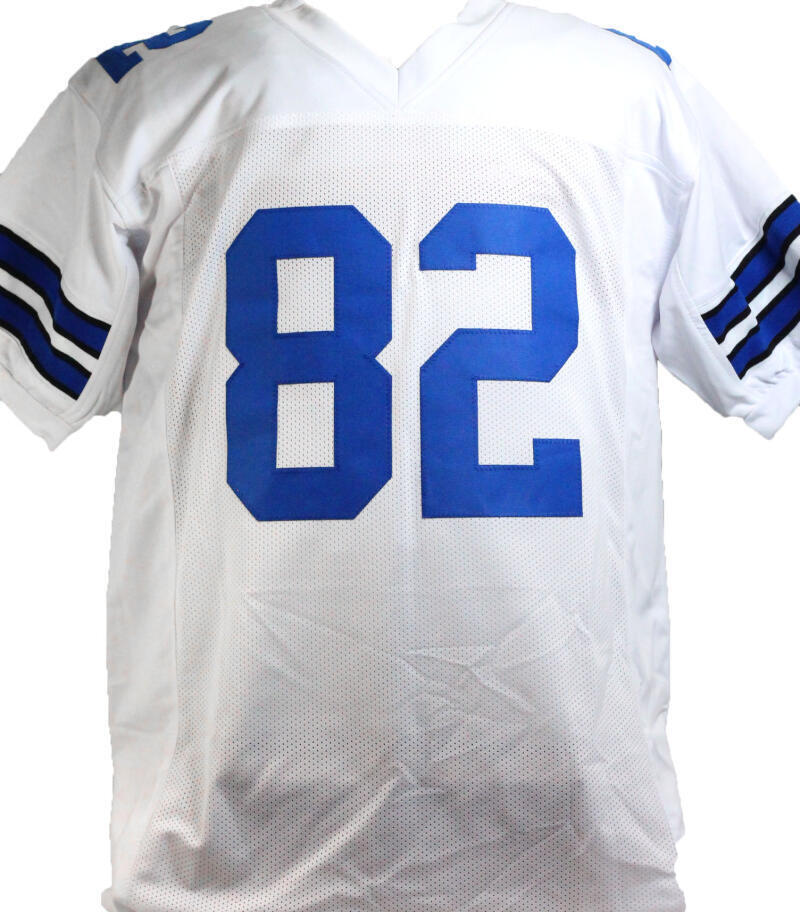 Jason Witten Autographed White Pro Style Jersey - Beckett W Hologram *Silver