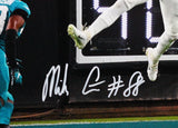 Mike Gesicki Autographed Miami Dolphins Air Catch 16x20 HM Photo- Beckett W