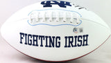 Chase Claypool Signed Notre Dame Fighting Irish Logo Football- Beckett W *Black
