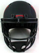 Ty Law Autographed NE Patriots Eclipse F/S Helmet w/ HOF- Beckett W *Silver