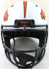 Terrell Davis Signed Denver Broncos Lunar Speed Helmet w HOF- Beckett W *Orange